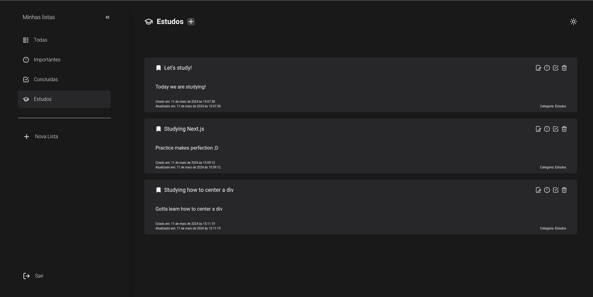 Todo List